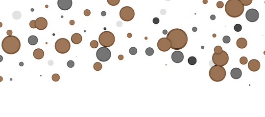 Sprinkle of Success: Spectacular 3D Illustration Showcasing Cascading gold Confetti in PNG 3D