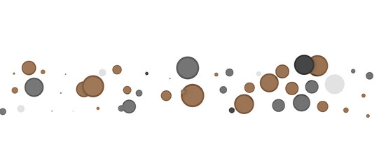 Sparkling Jubilation: Breathtaking 3D Illustration of Sparkling gold Confetti Celebration