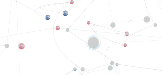Stock photo of an abstract network connection graphic. Ideal for technology, communication, and global concepts.