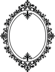 Border Ornament Wedding Vintage Floral Vector Collection