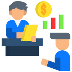 Investment Consultant Icon