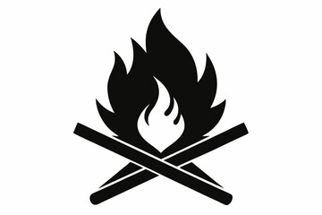vector fire icon