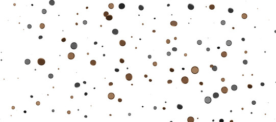 Sparkling Jubilation: Breathtaking 3D Illustration of Sparkling gold Confetti Celebration