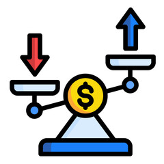 Variable Costs  Icon Element For Design