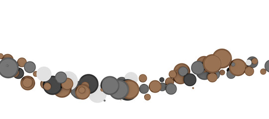 Euphoric Eruption: Magnificent 3D Illustration Showcasing Bursting gold Confetti