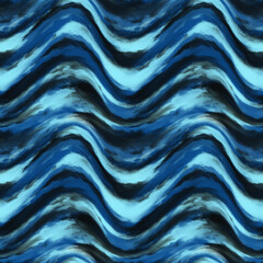 Seamless wave pattern. Abstract