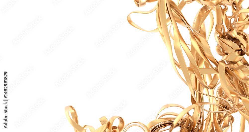 Poster gold background or texture and gradients shadow