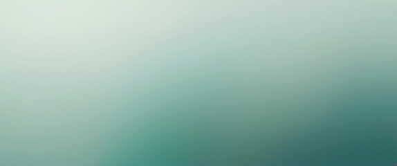 Obraz premium Smooth Teal Gradient Background with Soft Blur Light Effect for Minimal Design – ai