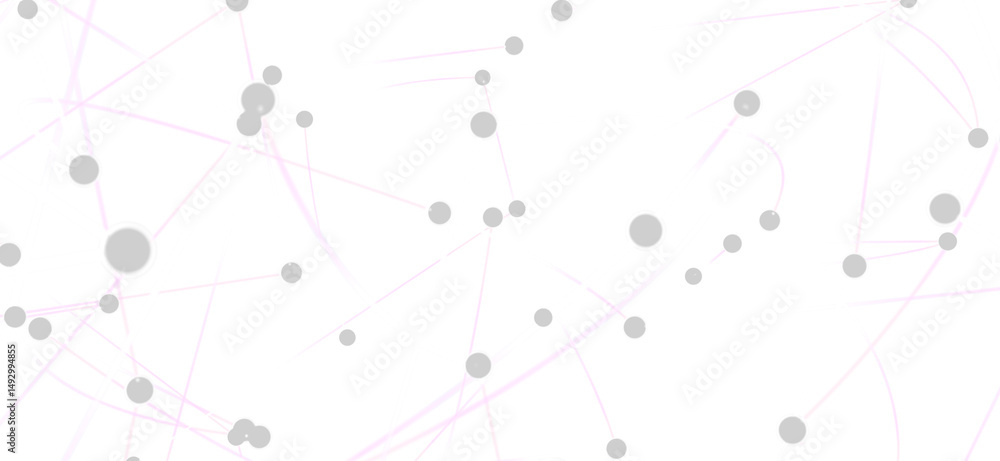 Fototapete Modern abstract background with network connections and nodes. Ideal for tech, data, and communication concepts.