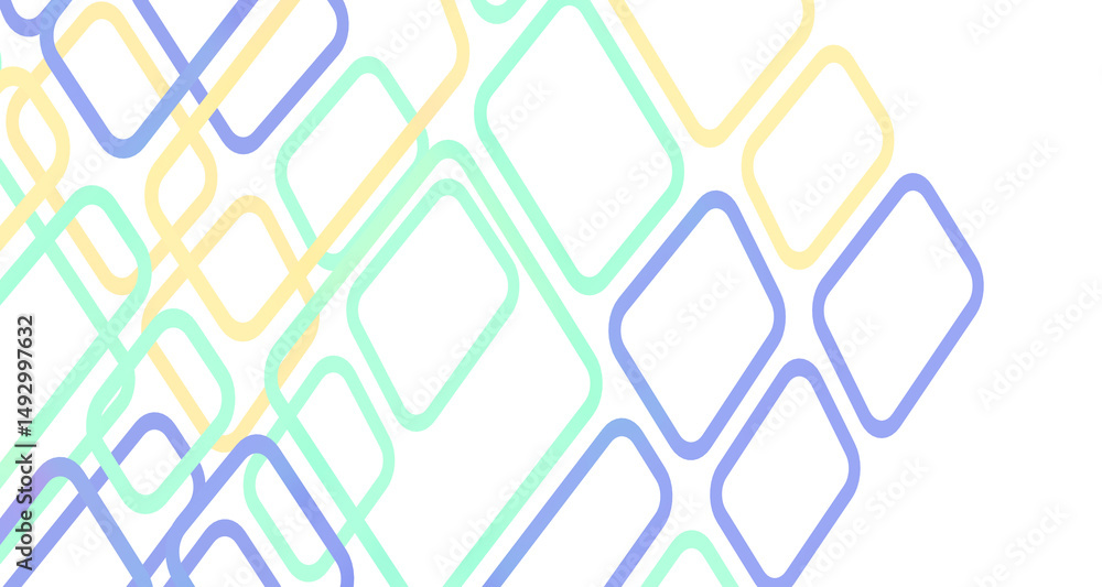 Poster Mosaic triangular low poly style abstract geometric background