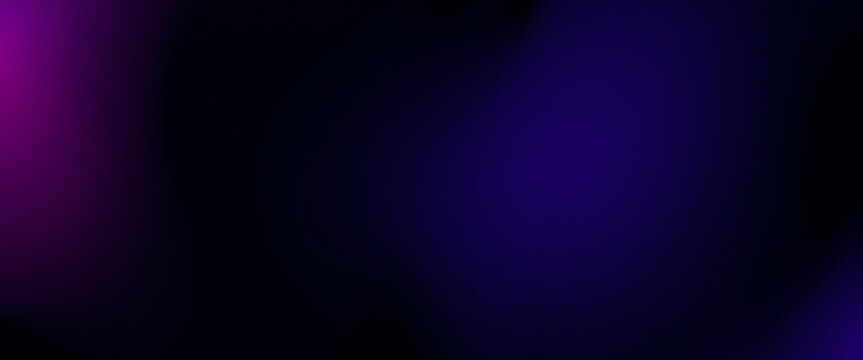 Abstract purple design with glowing blue lines creates a sense of motion and space