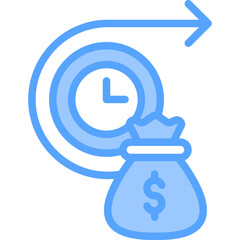 Obraz premium Long-Term Investing Icon