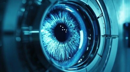 A biometric vault that scans retina, fingerprints, and voice simultaneously.