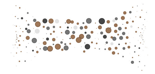 confetti png. Gold confetti falls from the sky.