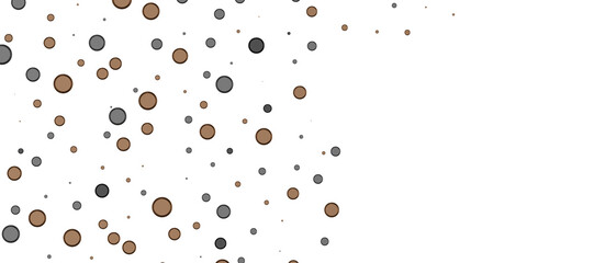 Sparkling Jubilation: Breathtaking 3D Illustration of Sparkling gold Confetti Celebration