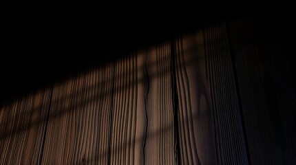 Wood Planks Texture: Rich Brown Wooden Background