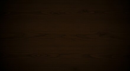 Dark Brown Wood Grain Texture Background for Surface Covering
