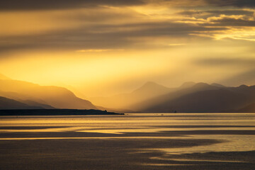 Golden Hour Highland Coastline - Broadford, Isle of Skye