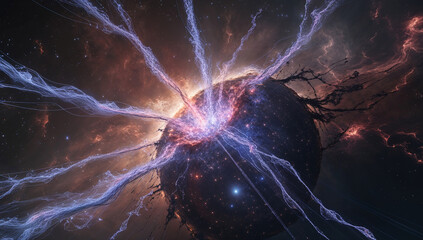 Dying Star Nebula Core 2
