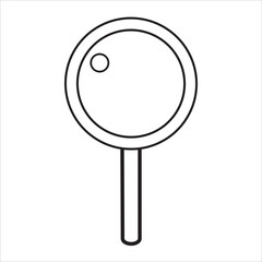 Location Pin black and white icon