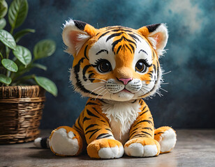 A baby tiger soft toy 
