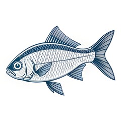 Obraz premium the fish vector