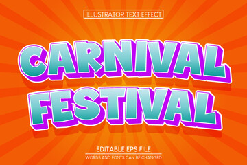 CARNIVAL FESTIVAL TEXT EFFECT