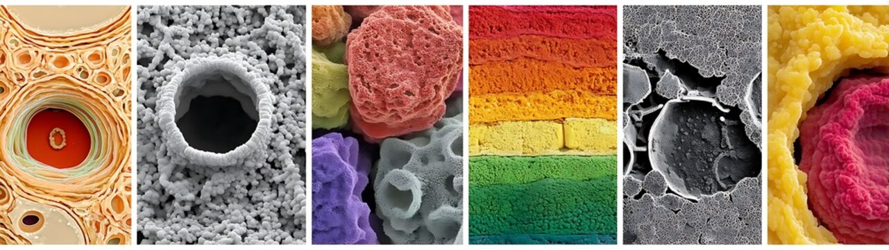 Microscopic Rainbow Structures