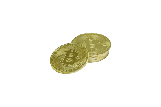 Crypto Bitcoins. Golden coins. Virtual Coins, Real Value. The Rise of Digital Gold. Currency of the Future. The Power of Decentralized Money. From Code to Coin: The Evolution of Finance. Png image