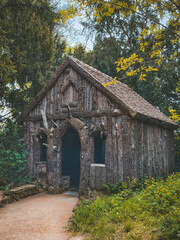 old wooden house
