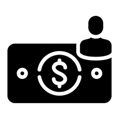 investor glyph icon