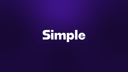 Simple Title