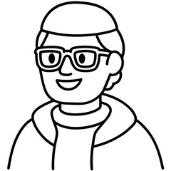 Deal-with-it-glasses  on white background, Instant Digital Download.