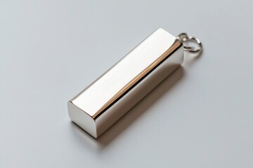 Polished rectangular pendant
