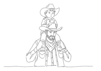 Fathers day, illustrations, vector arts
