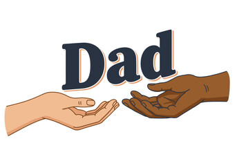 Fathers day, illustrations, vector arts
