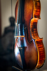 The great violinist Niccolò Paganini used to call his violin Cannon because of its powerful sound.
