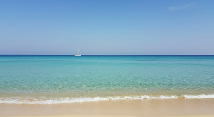 Fototapeta premium Calm beach scene