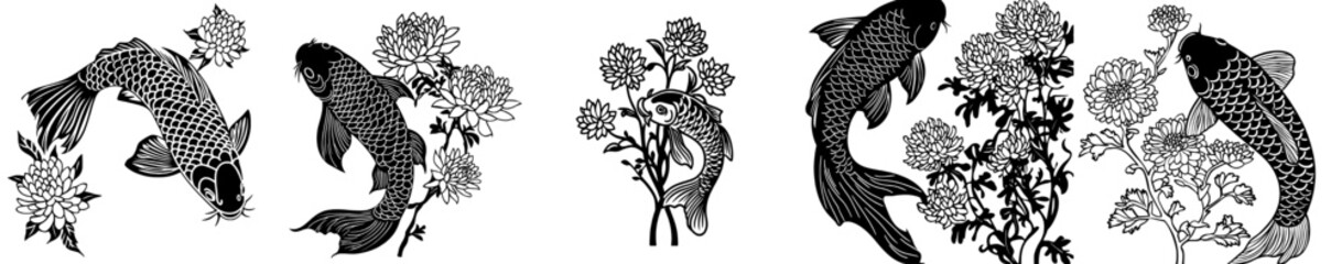 black and white background