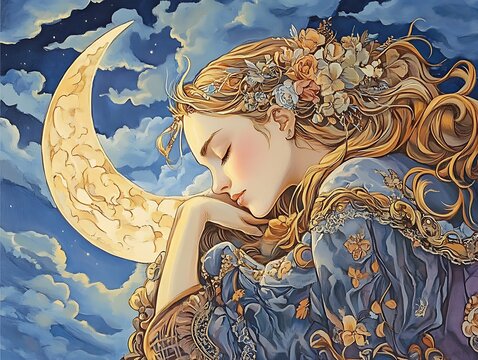 月夜の眠り姫