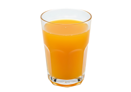Fresh Orange Juice Delicious Healthy  Refreshing Drink isolated on transparent background