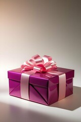 Obraz premium gift box with ribbon