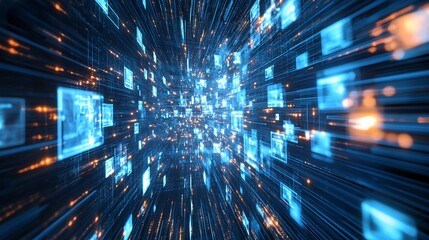 Digital data tunnel