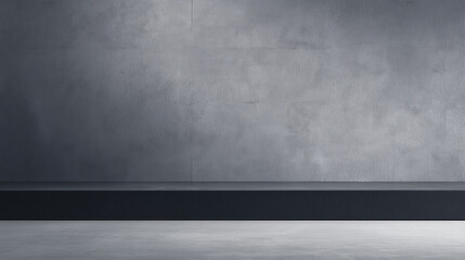 Minimalist interior with concrete columns and soft light, embodying serene geometric harmony