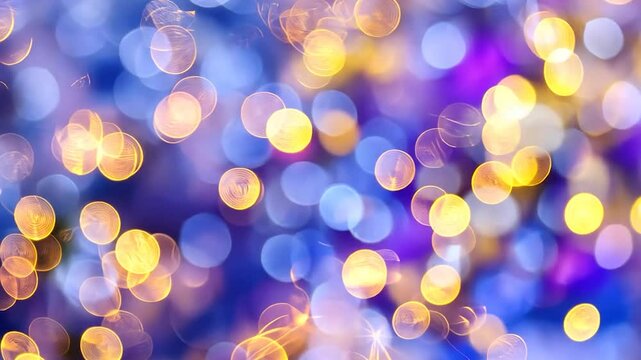 Abstract bokeh background with pastel colors.