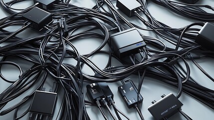 Electronic components and cables