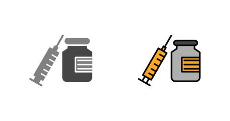 Syringe Icon Design