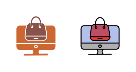 Online Shopping Icon Design