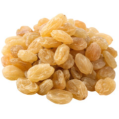 Golden Raisins: A close-up shot of plump, golden raisins, showcasing their vibrant color and natural texture.