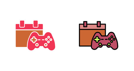 Gaming Events Icon Design